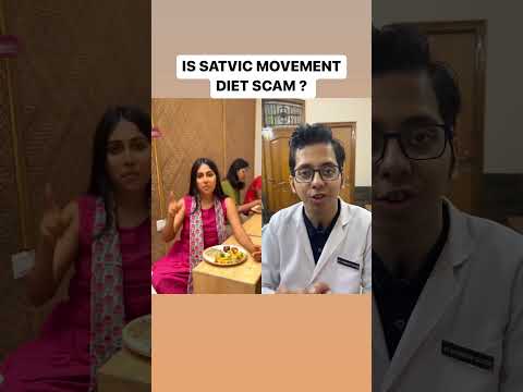 Satvic Movement Diet Review | Dt.Bhawesh | #diettubeindia #dietitian #satvicmovement #shorts