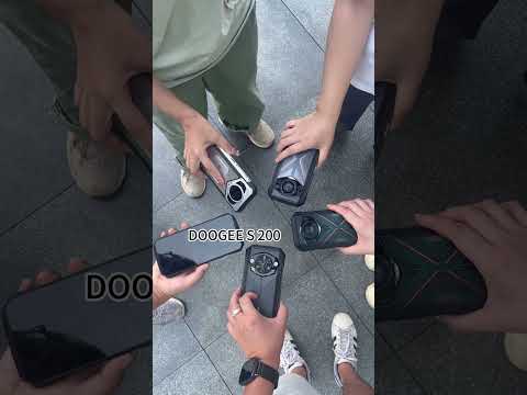 Experience Doogee's rugged power: The ultimate rugged phone for every adventure!#DoogeeS200 #shorts