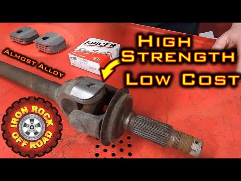 Axle upgrade on a budget! IRO Almost Alloy kit strengthens the shafts you already have! Save your $$