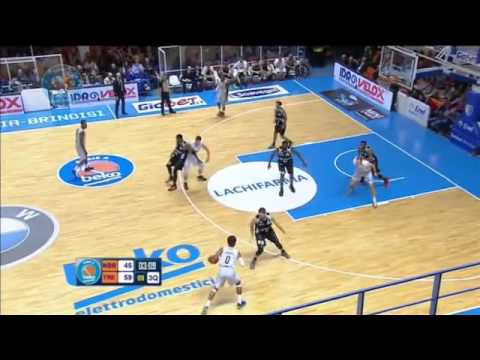 Enel Brindisi - Dolomiti Energia Trentino 71-81: gli highlights