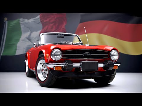 The Last Great British Roadster was designed by an Italian and a German