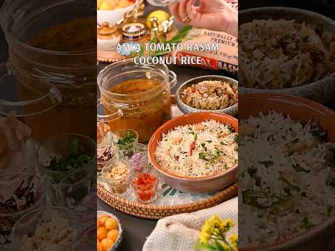 Amla Tomato Rasam With Coconut Rice