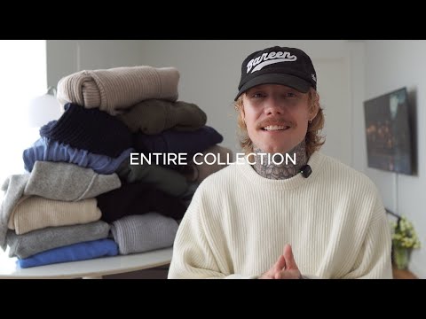 My ENTIRE Men’s Knitwear Collection for Fall/Winter | Try-On