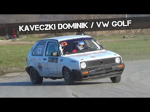 Kaveczki Dominik / VW Golf / R-Cup Challenge Rally Edzés & Teszt 2020. - TheLepoldmedia