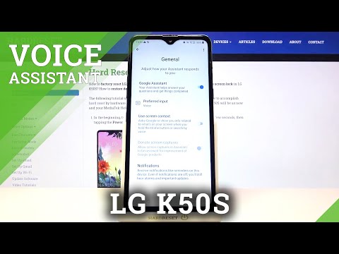 Google Assistant on LG K50S - How to Activate Google Assistant