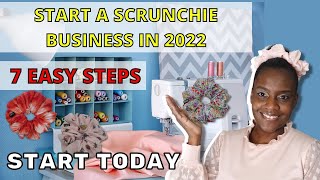 👀 How to Start a Scrunchie Business in 2022 | TIPS  for Starting a Scrunchie Business💜