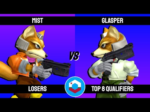 SoCal Melee Arcadian 2022 - Mist (Fox) vs. Glasper (Fox) - SSBM - Losers Top 8 Qualifiers