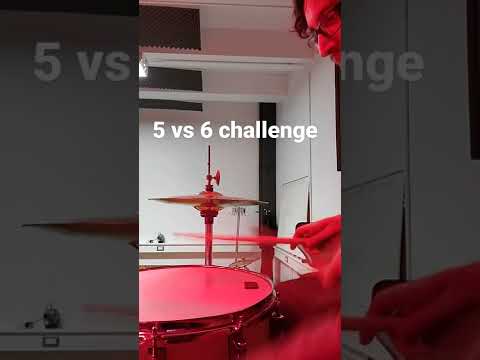 Polyrhythm challenge ! 😉 #drums #challenge #practice #shorts #studiosonum