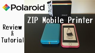 Polaroid ZIP Mobile Printer // Tutorial & Review