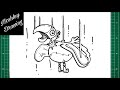 How To Draw Potty The Parrot SpongeBob SquarePants