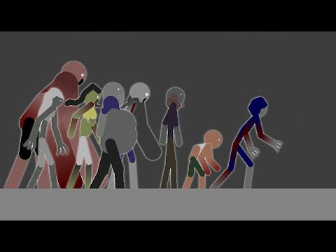Left 4 Dead Zombie Apocalypse - Stickman Animation