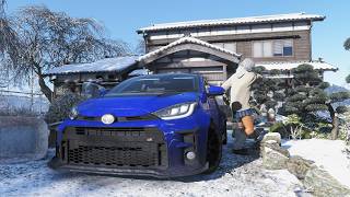 【FH6/実況なし】GRヤリスでスピードゾーン寺院ランアップ158.28KM/H