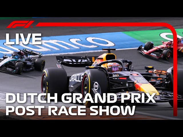LIVE: Dutch Grand Prix Post-Race Show SDDEFAULT Thumbnail