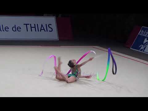 Sara LLANA (ESP) ribbon - 2018 Thiais AA