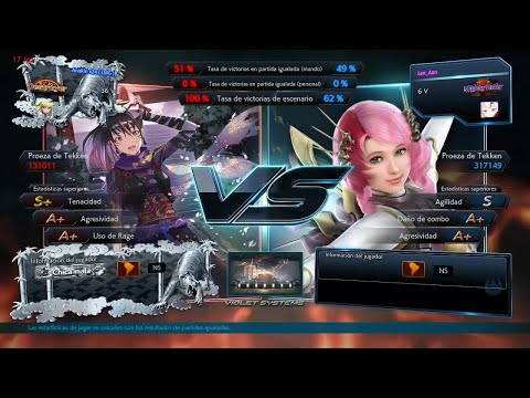 163_2 Kunimitsu (Anakin x24) vs (Len_Aon) Alisa - Tekken 7  Online sin Grafica