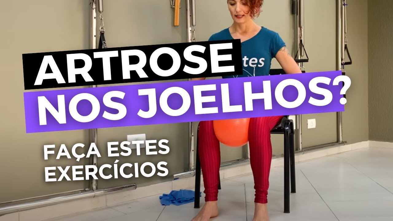 PILATES PARA ARTROSE NOS JOELHOS| Exercícios para fazer em casa: O MAIS COMPLETO DO YOUTUBE!