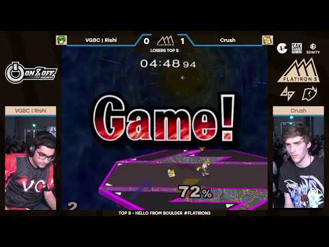 Flatiron 3: Losers Top 8 - VGBC | Rishi vs. Crush
