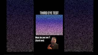 Third eye test #thirdeye #magiceye #stereogram