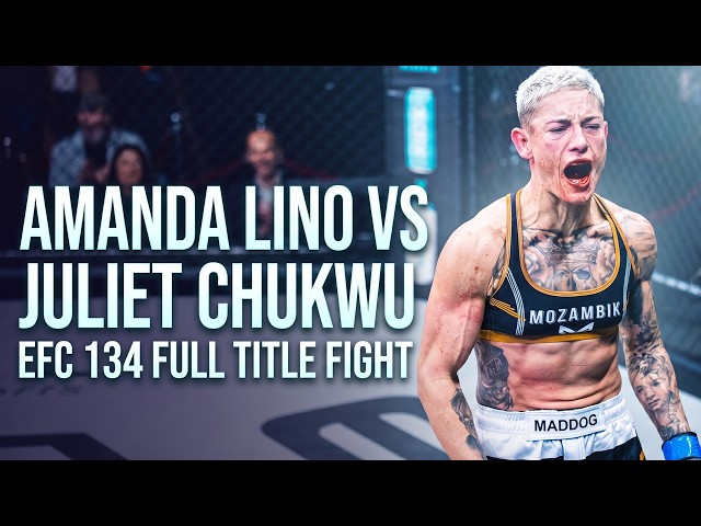 Amanda Lino vs Juliet Chukwu Full Fight | EFC 134 Title Main Event