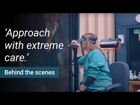 Why are paintings by Reynolds so difficult to clean? | Art Restoration | National Gallery