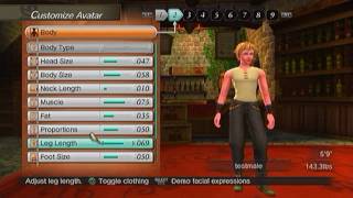 【PS3】 White Knight Chronicles - Detail Male  Character Creation [1/3]