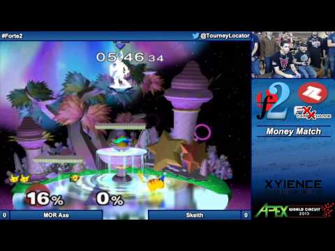 Forte 2 Melee - MOR Axe (Pikachu) vs Skeith (Link) - Money Match