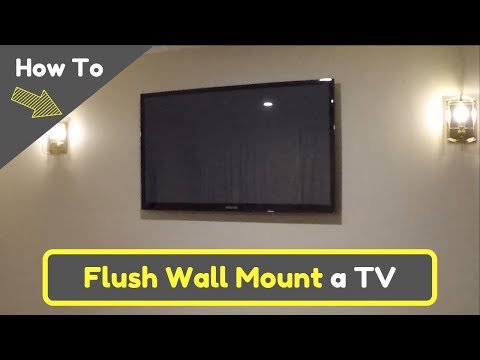 How To Wall Mount a Flatscreen TV