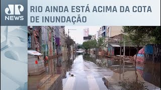 Nível do Guaíba, em Porto Alegre (RS), cai e fica abaixo dos cinco metros