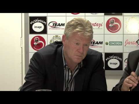 Persbabbel Peter Maes na Lokeren-Mons