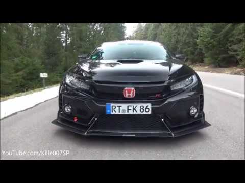 LOUD! Honda Covic Type R FK8 w/ Remus Valve Exhaust + Milltek Sport Downpipe 1080p