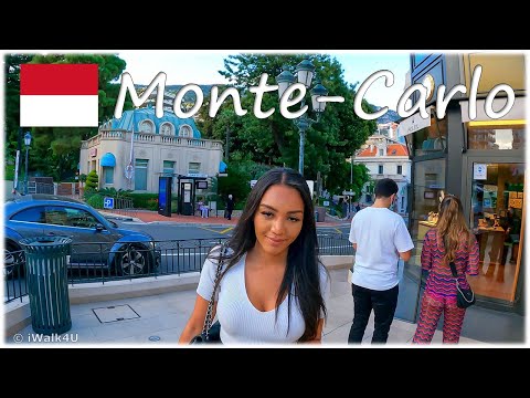 🇲🇨 Monte-Carlo Monaco Casino Walking Tour 🏙 4K Walk ☀️ 🇲🇨 (Sunny Day)