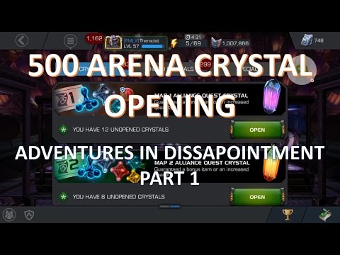 500 Arena Crystal opening - the hunt for a 4 star punisher!