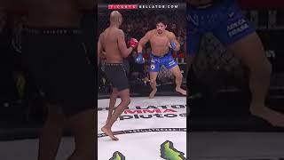 MVP lands a devastating kick to Goiti Yamauchi #Bellator292