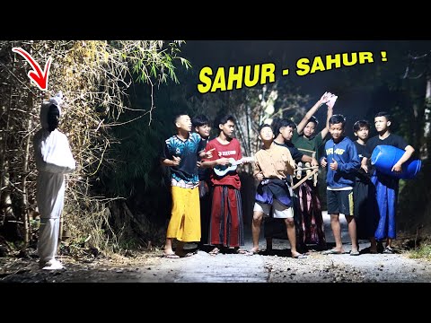 Sahur Sahur! Prank Pocong Terlucu & Terkocak🤣 Ngakak Parah😂