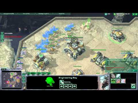 StarCraft 2 4v4 W MvtoAce Cobraz & Jimmy G3