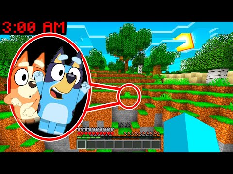 ¿Que hay dentro de la base secreta de Bluey y Bingo en Minecraft?