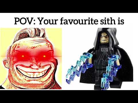POV: Your favourite sith is...