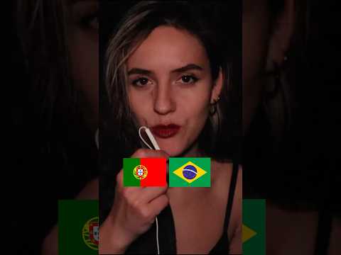 TRYING TO SPEAK PORTUGUESE ASMR | Whisper #asmrvideos #asmrbrasileiro #asmrportuguês #asmrlanguages