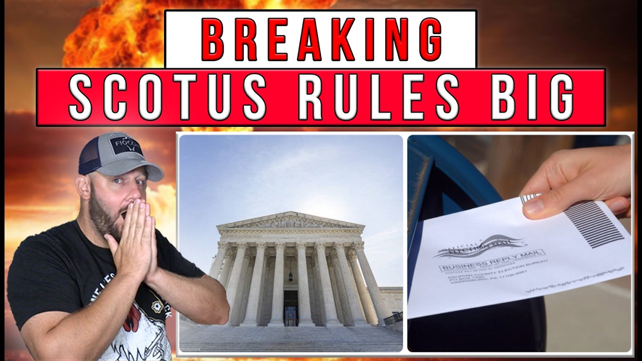 BREAKING | SCOTUS Gives Trump White House GREEN LIGHT On Mail In Ballots Executive Order Thumbnail