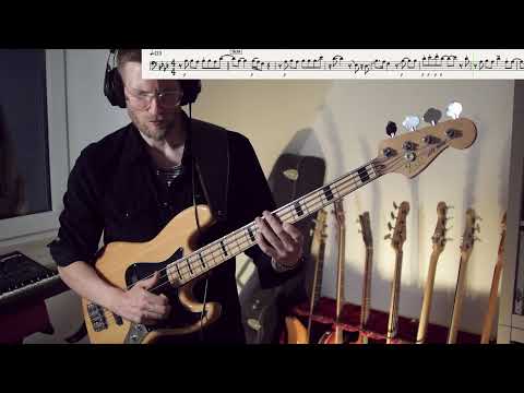 Bass Cover Marcus Miller - Papa was a rolling stone - Fender EMG Pickups