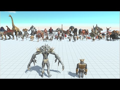 Level 2 Ghor Hammer & Scourge VS Faction - Animal Revolt Battle Simulator