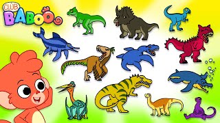 Club Baboo | Dinosaur ABC! A is for Ankylorsaurus! B is for ... | Learn Dinosaur names with Baboo