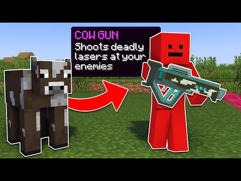 Minecraft Manhunt, But You Can Turn Mobs Into Weapons...