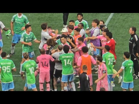 Sergio Busquets punches Obed Vargas and starts fight after Sounders 3-0 win over Inter Miami 