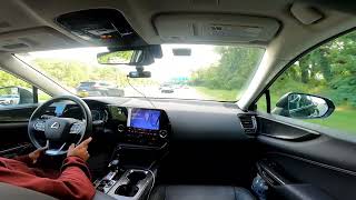 Pleasant calm driving | relaxed drive | New York suburban 