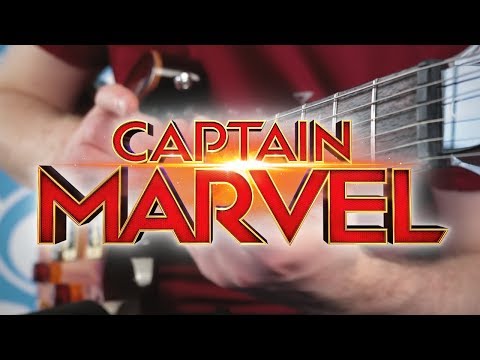 Captain Marvel Theme on Guitar