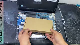Dell latitude 3400 battery replacement. How to change dell latitude 3400/p111g battery.#dellinspiron
