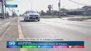 Concluyen las obras de conservación de la Avenida La Compañía en Rancagua