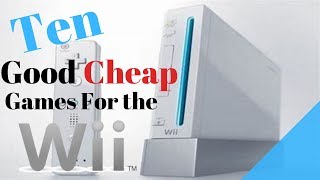 Ten Good Cheap Games on the Wii by Second Opinion Games
