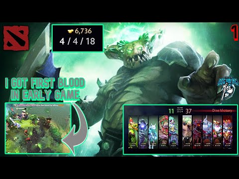Dota 2 - Solo PvB All Pick Azgalor: Pitlord | THIS HERO IS NERF I EASILY DIED (Full Gameplay) #1